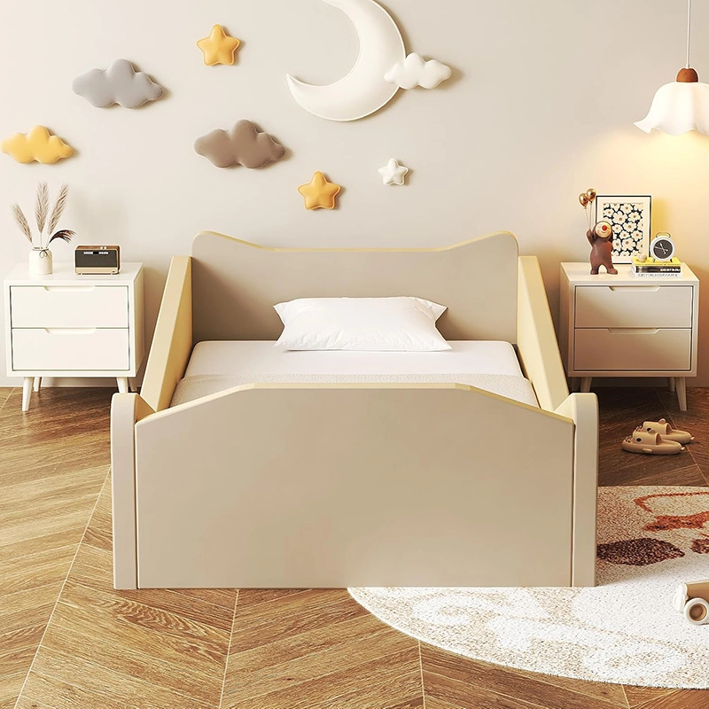 Toddler Bed with Animal Ear Shapes
