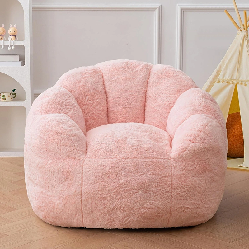 Floral-Inspired Toddler Couch With Plsh Soft Cover