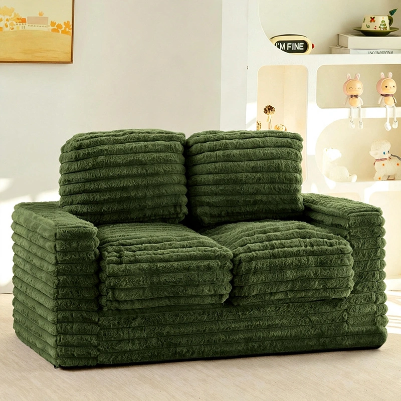 2-seat Kids Foam Sofa | Lounge Chair for Bedroom & Playroom