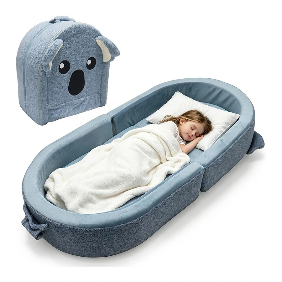 Portable Soft Foam Floor Bed for Kids