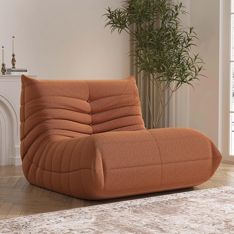 Modern Single Lounge Sofa | One-piece High-density Foam