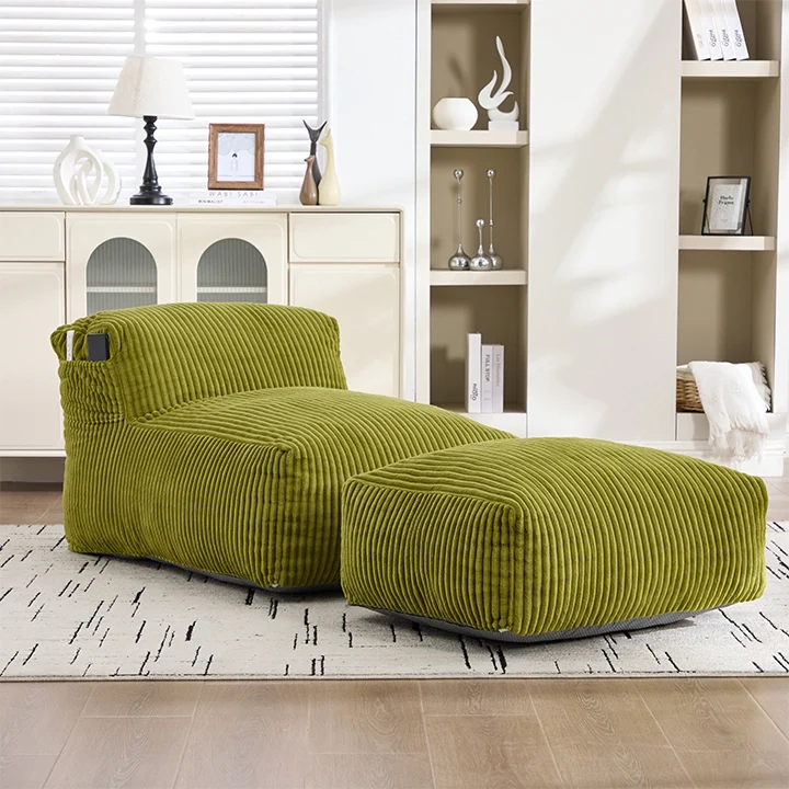 Giant Bean Bag Chair | Plush Foam Lounge Seat