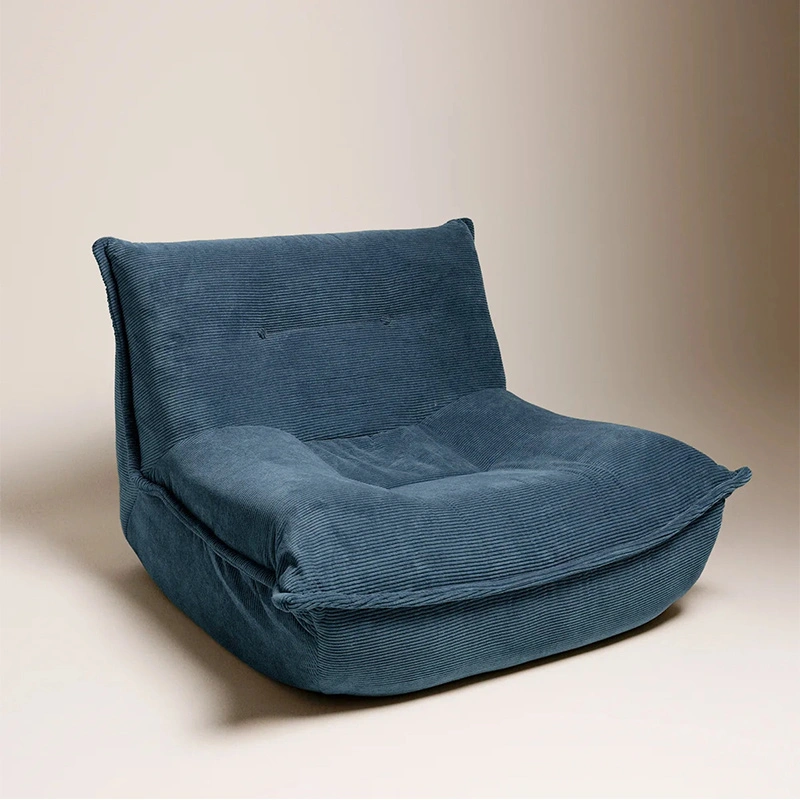 Plush Comfy Lazy Sofa with High-Resilience Foam
