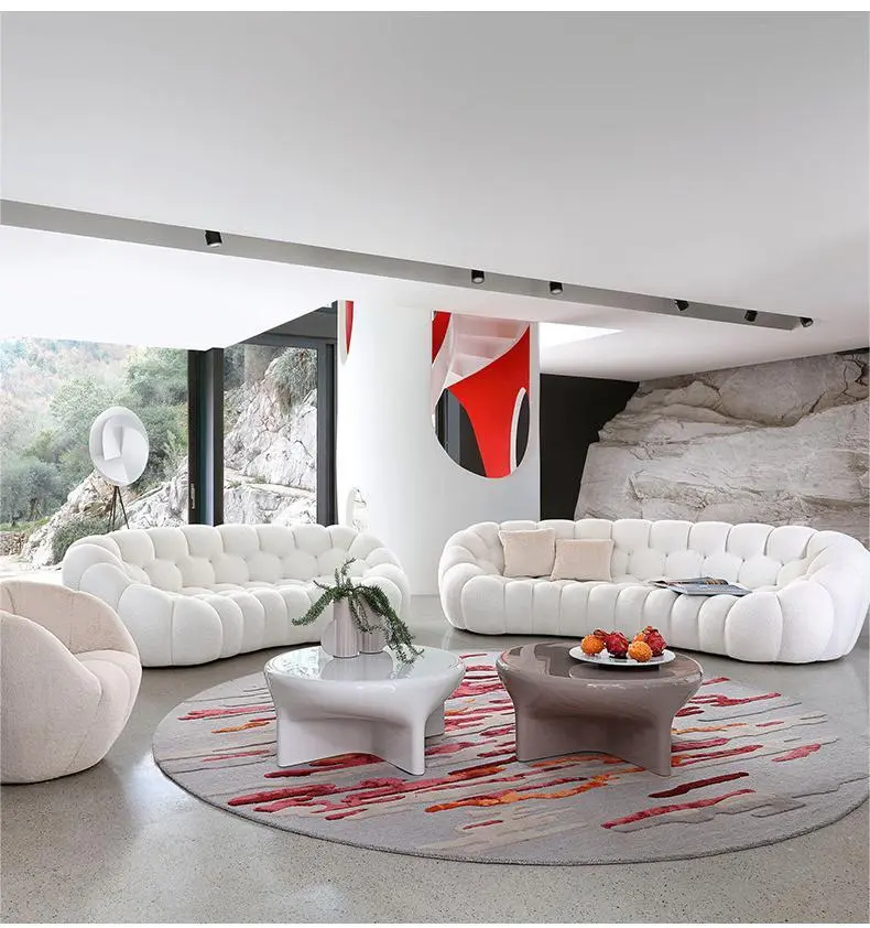3D Honeycomb Net Celebrity Bubble Lazy Sofa